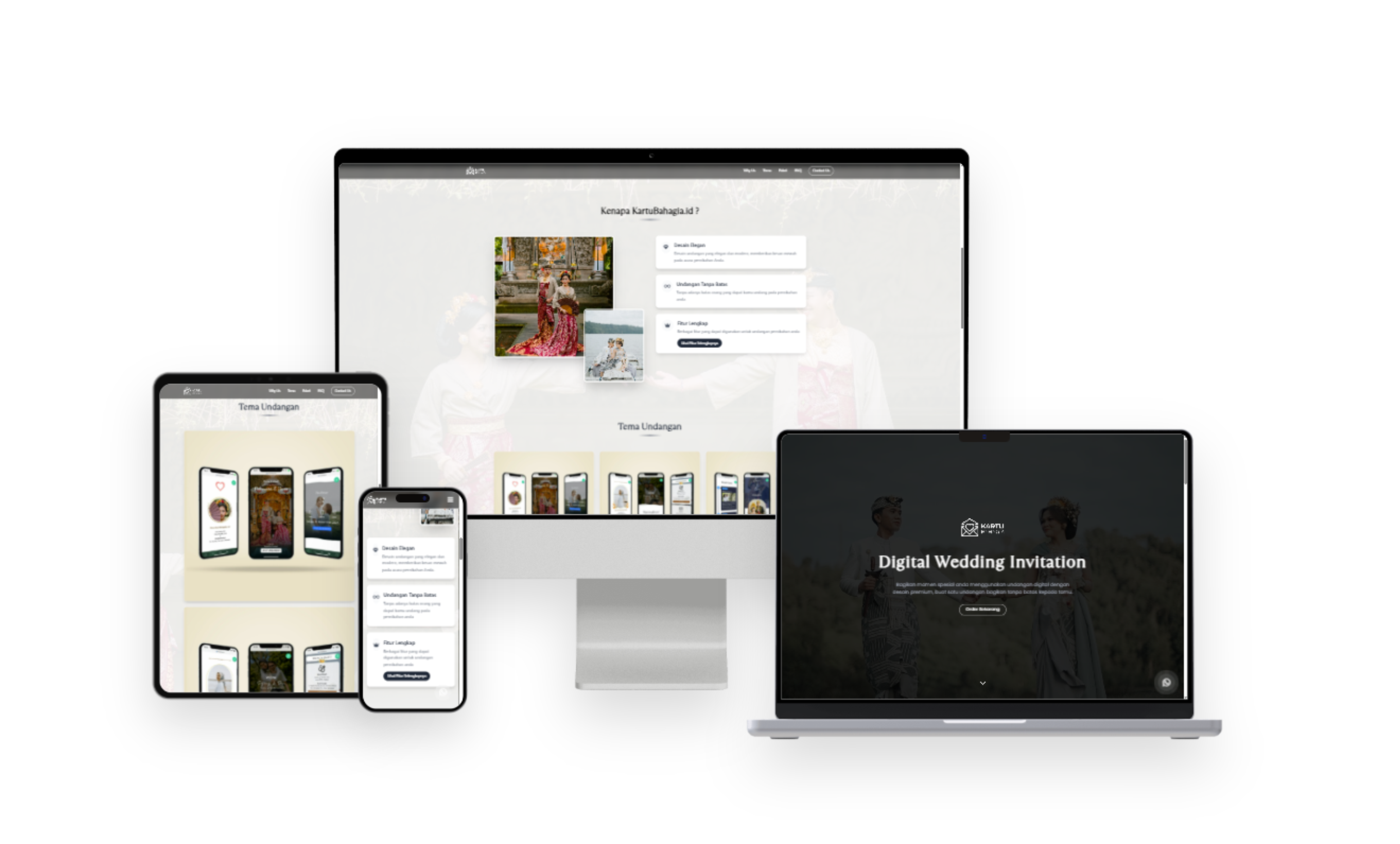 Kartu Bahagia ordering website